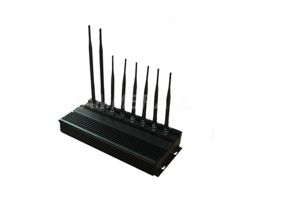 高い発電UHF VHFの妨害機、WiFi GPS ロジャック 3Gの携帯電話信号の抑制剤