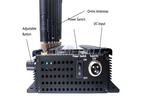 強力で調節可能なWiFi信号の妨害機、GPS 3G UHF VHF ロジャックのブロッカー