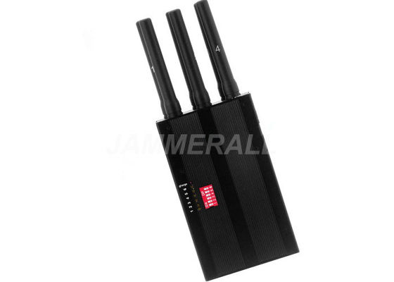 品質  Handheld 3G 4G Signal Jammer For Blocking LoJack / GPSL1 / GPSL2 / GPSL5 工場