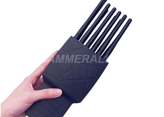 品質  All - In - One Handheld Cell Phone Jammer For LOJACK GPSL1L2L5 WiFi Signals 工場