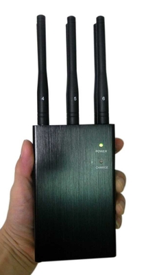 3G 4G WiFiのブロッカーACアダプターが付いている携帯用携帯電話の妨害機の選択可能な6つのバンド